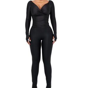 COPY - COUCOO BLACK Lanai Long Sleeve Leggings